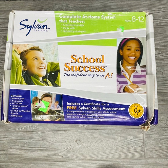 Sylvan Learning School Success Ages 8-12 Complete at Home System Level 1,2,3&4 - Picture 12 of 13